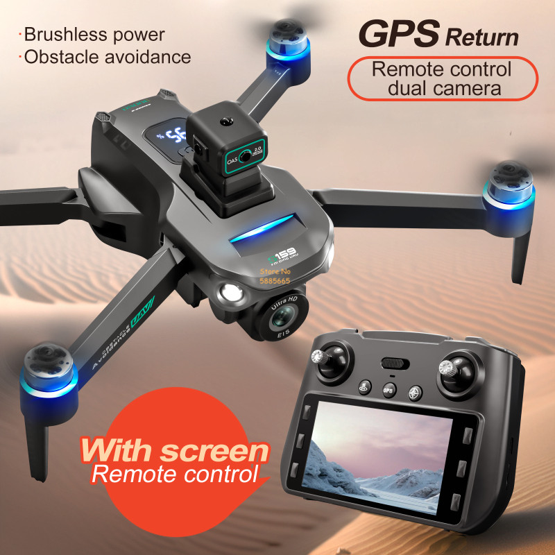 Drone Gps Module - 8K Dual Kamera 5G WIFI FPV