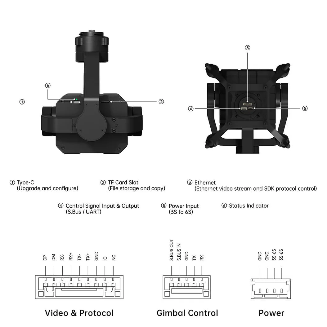 2026 NewT30 Gimbal-Kamera-Droh – Drone Gimbal Bewertung und Preis