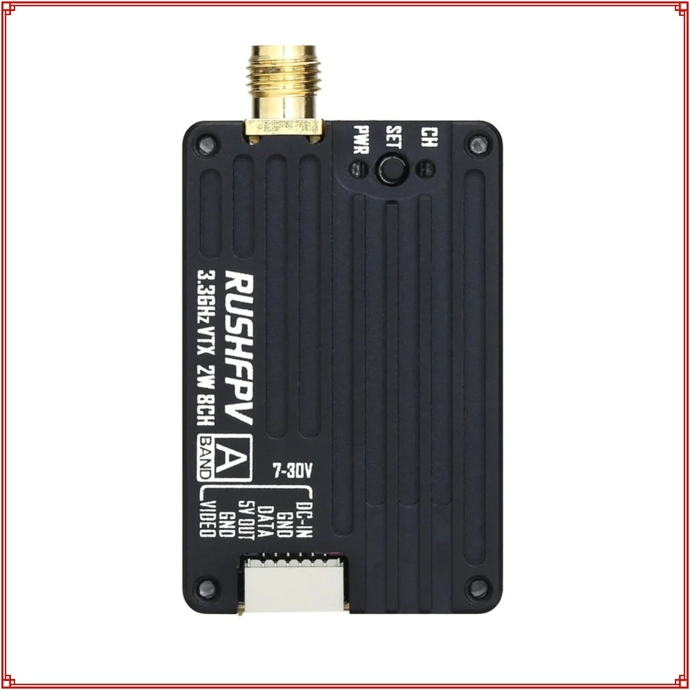 2026 Neuer RUSHFPV 3.3G 2W VTX – Drone Antenna Bewertung und Preis