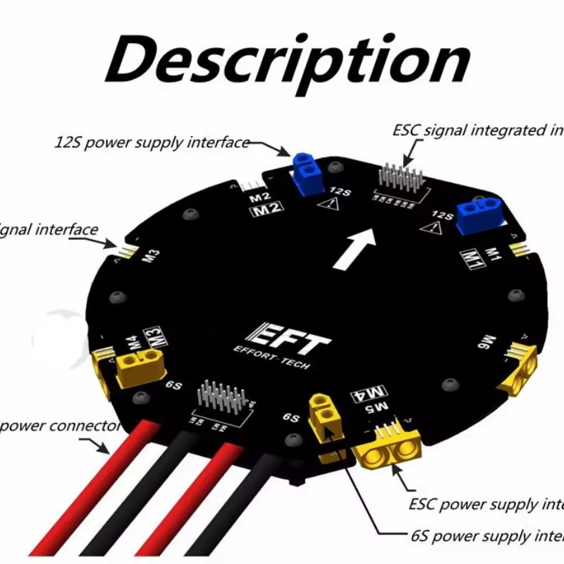 EFT Hochstrom-Stromverteilungs – Drone Battery Bewertung und Preis
