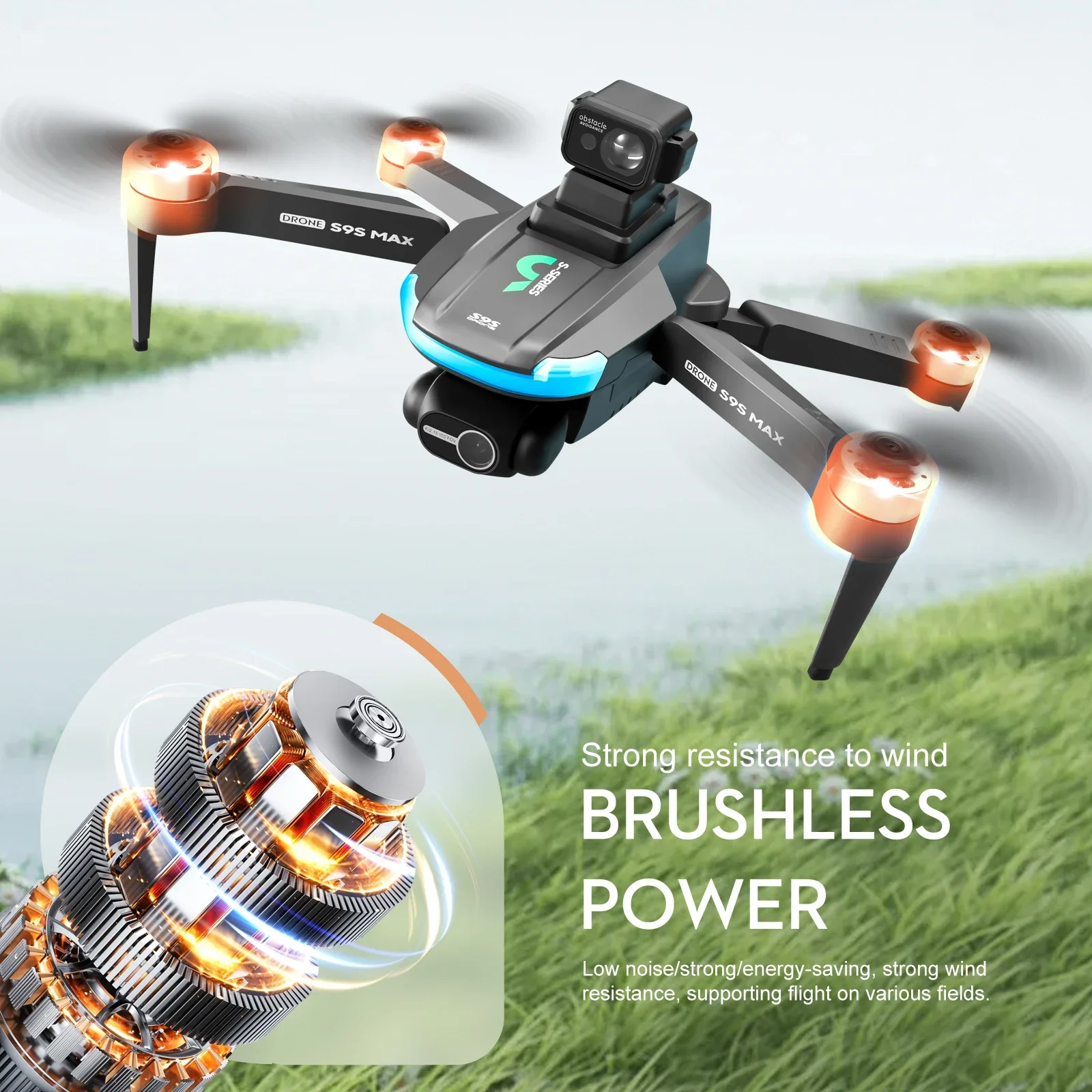 NEUE S9S MAX MINI Drone 4K 2-A – Drone Gimbal Bewertung und Preis