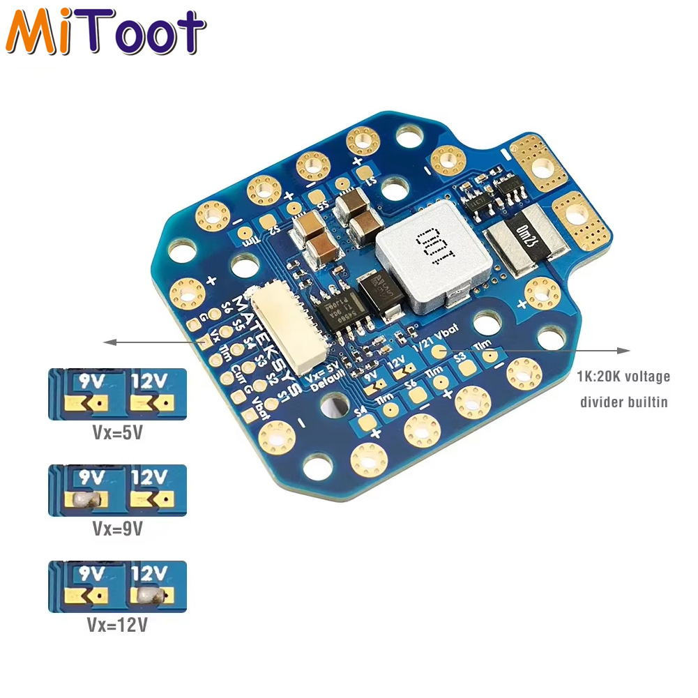 Mateksys PDB-HEX 12S Stromvert – Drone Power Distribution Board Bewertung und Preis