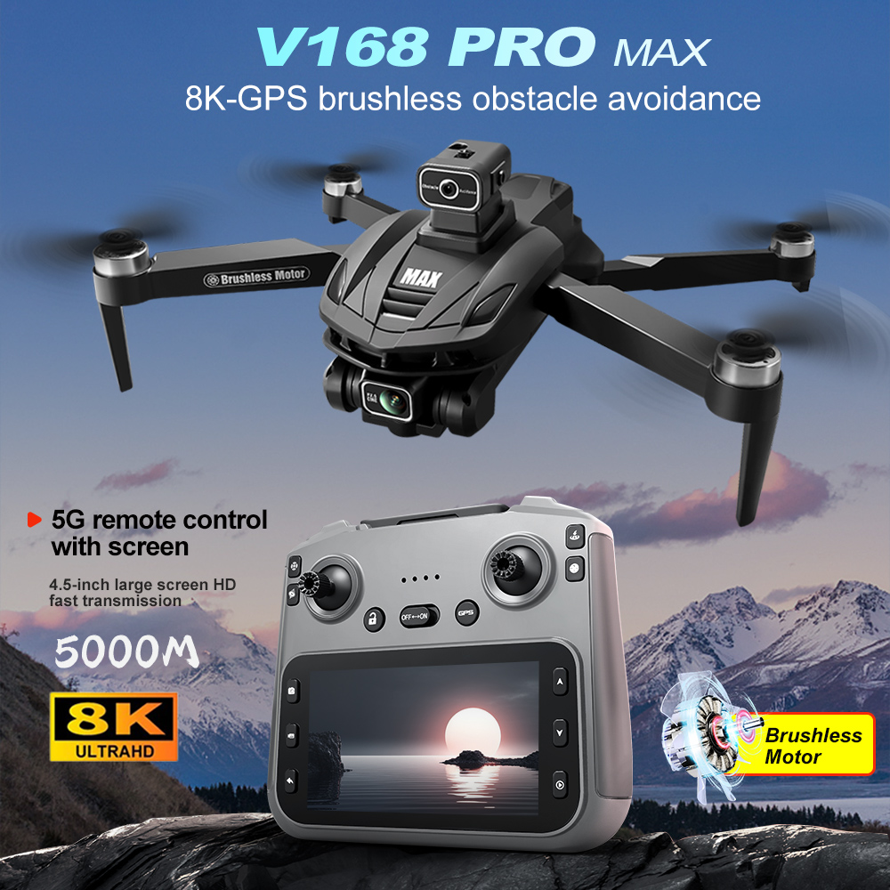 V168 PRO Max GPS Drohne 8K Pro – Drone Gps Module Bewertung und Preis