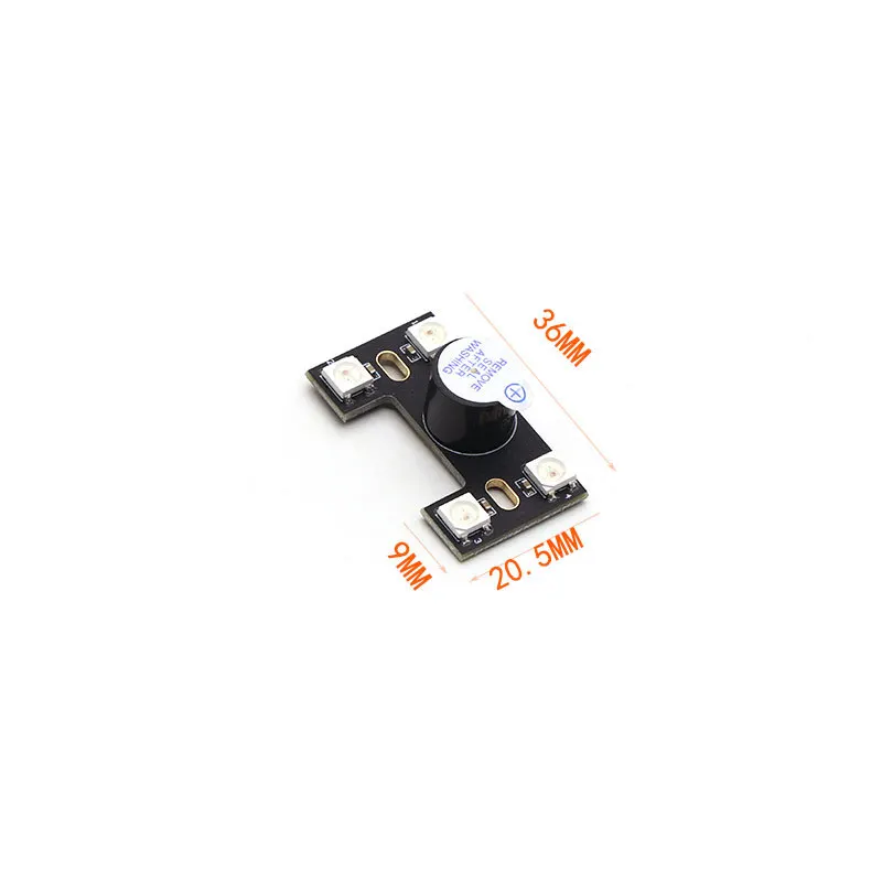 2PCS 5V WS2812B LED Rücklicht  – Drone Buzzer Bewertung und Preis