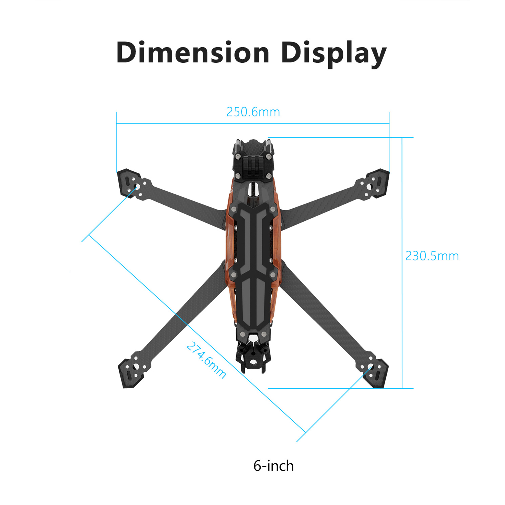 GEPRC GEP-Vapor-D5 D6 O4 Pro C – Drone Landing Gear Bewertung und Preis