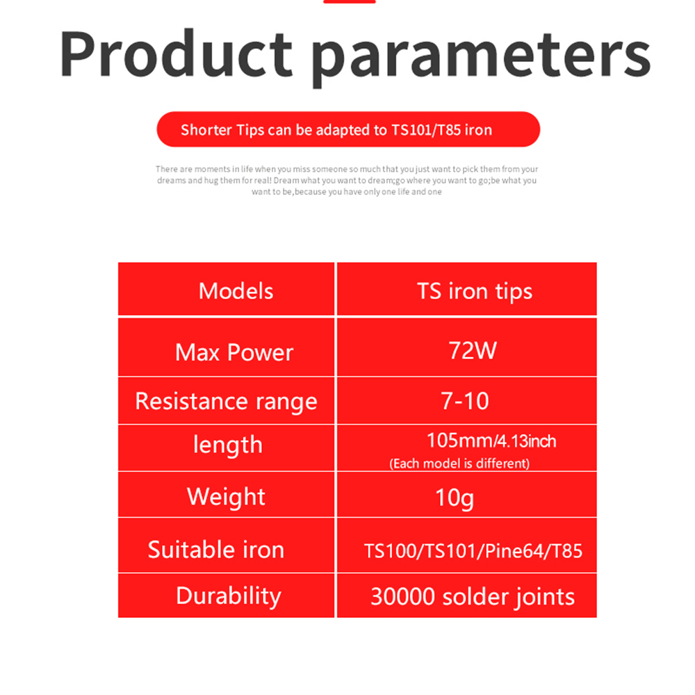 TS101/TS100/T85 Lötkolbenspitz – Drone Buzzer Bewertung und Preis